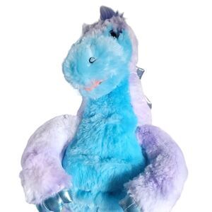 Build-A-Dino Purple and Blue Holo Sparkle Stegosaurus by Build-A-Bear